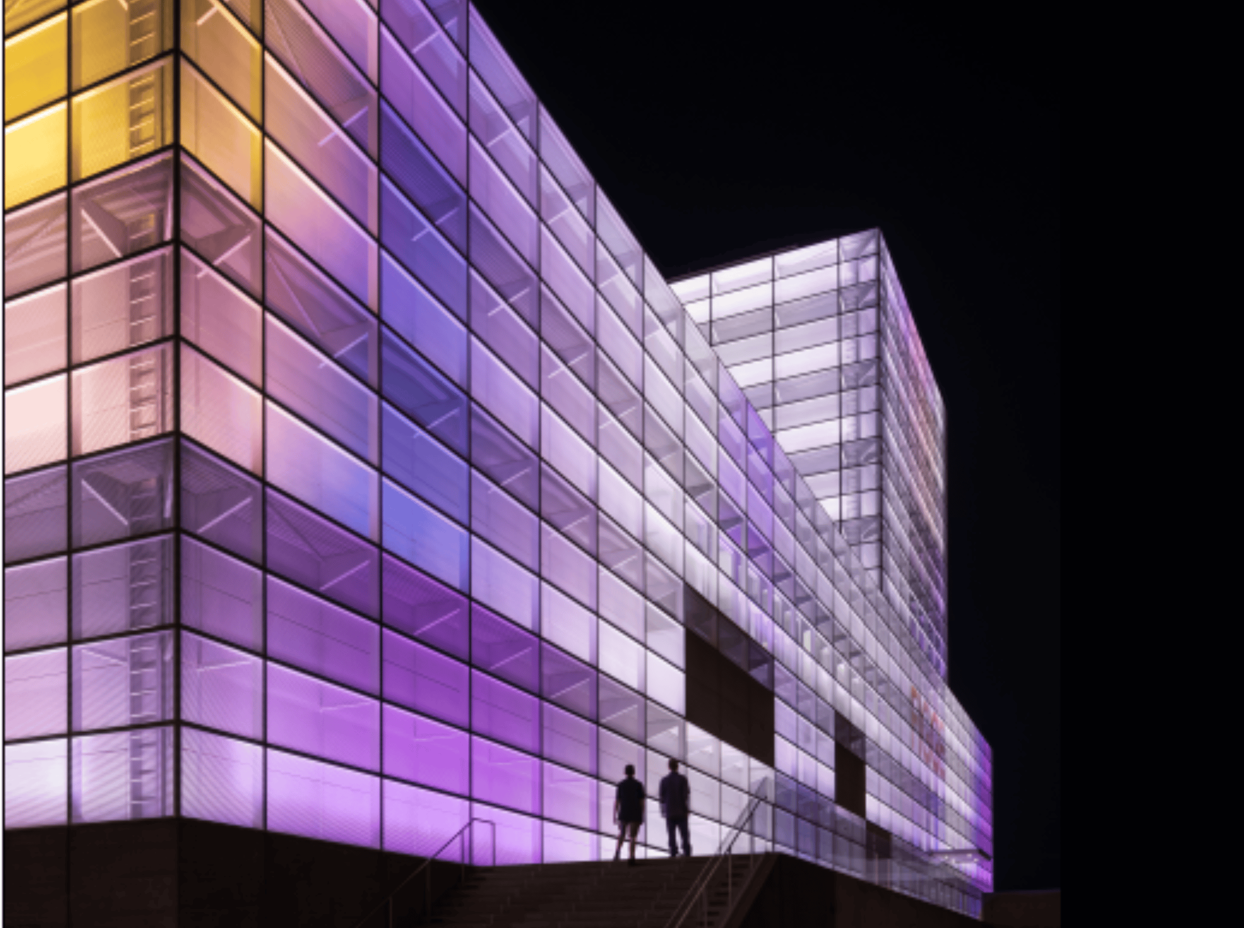 Article 2 Figge glowing at night